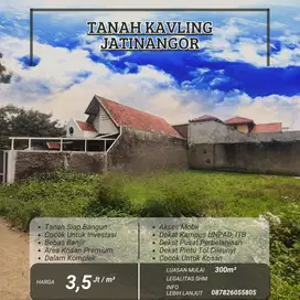 Tanah SHM Di Jatinangor Dalam Komplek Luas 300m2 Dekat Kampus UNPAD