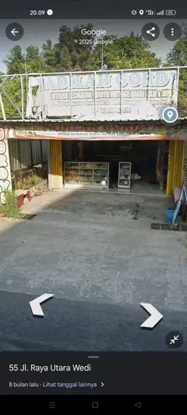Di jual tanah strategis pinggir jl besar klaten