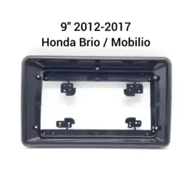 Frame Head Unit Android 9/10 Honda Brio Mobilio 2012-2017