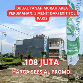 TANAH 3 MENIT EXIT TOL PAKIS MALANG