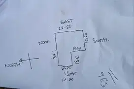 tanah kontrak pinggir jalan saraswati seminyak