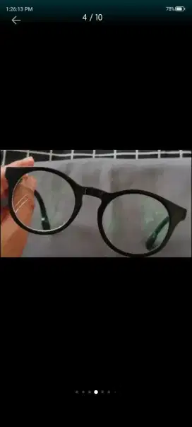 KENZO Original. Kacamata Bulat dan tegas
