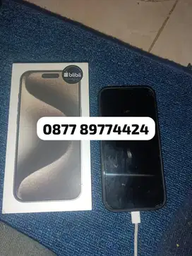 Iphone 15 pro 128 gb masih garansi panjang