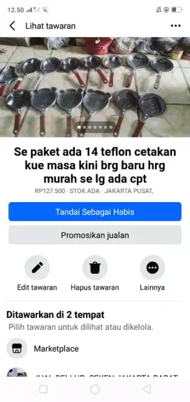Se paket teflon cetakan kue masa kini.brg barubhrg murah se lg ada cpt