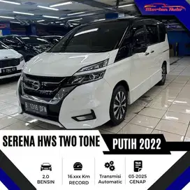 Nissan Serena HWS 2.0 AT Two Tone Tahun 2022 Km Antik 16 Rb Record