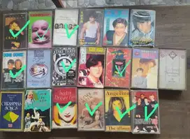 Kaset Lagu Pita (Tape) Original (Jadul)