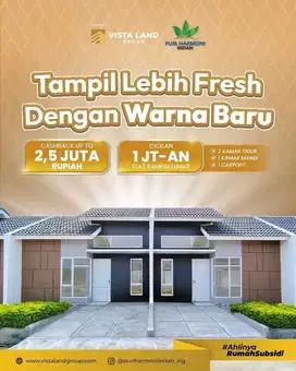PERUMAHAN SUBSIDI KREDIT DP  MURAH