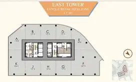 Dijual gedung perkantoran pik2 high zone