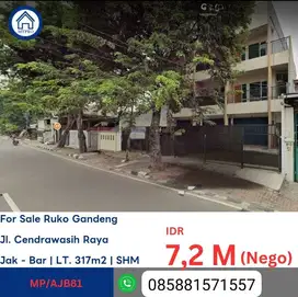 RUKO GANDENG 3 CENGKARENG CENDRAWASIH CASH ONLY