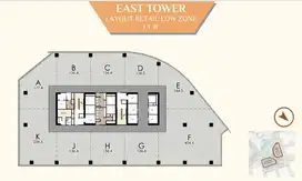 Dijual office tower pik2 sea view