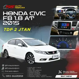 (TDP 2jtan) Honda Civic FB 1.5 AT 2015 White
