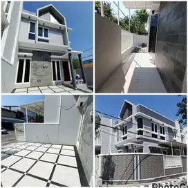 Rumah 2 lantai di Tenggilis Model Scandinavian dekat Raya Jemursari