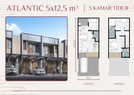 Dijual rumah pik2 cluster kapitan type atlantic