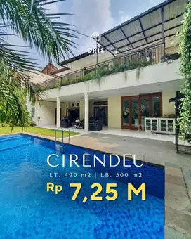 Rumah Bagus Siap Huni Dalam Komplek, Area Cirendeu