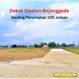 100 Jt-an Dalam Perumahan Pura Bojonggede Dijual Kavling SHM