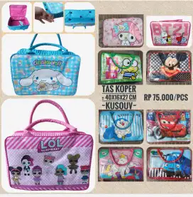 Tas Koper Travel/Travel Bag Karakter/Tas Travelling