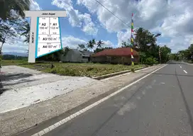 Dekat Pasar Rejodani Jalan Palagan, Tanah View Sawah