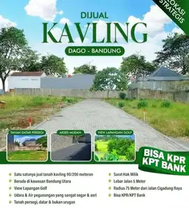 Tanah siap bangun Dago