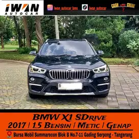 2017 BMW X1 1.5 Sdrive 1.8i Xline AT Bensin
