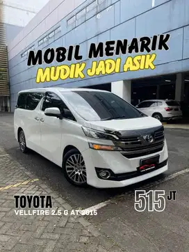 Toyota Vellfire 2.5 G ATPM AT 2015