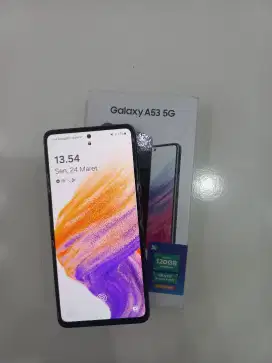 Samsung A53 5G 8/128 mulus lengkap