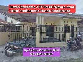 Rumah Kontrakan 3KT Concat Pamela Candigebang 26Juta Nett