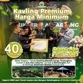 Kavling view terbaik di Bogor timur