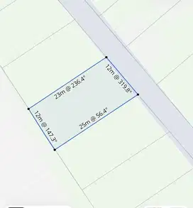 Dijual Tanah langka luas kecil 2.8 are Umalas Area