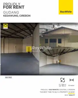 Disewakan Gudang di Brigjend Darsono, Cirebon