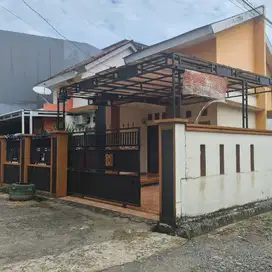 dijual rumah sudut semi furnish di pesona prima griya antang