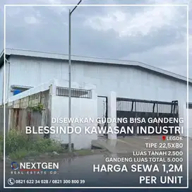 Disewakan Gudang Blessindo Kawasan Industri Legok Super Luas