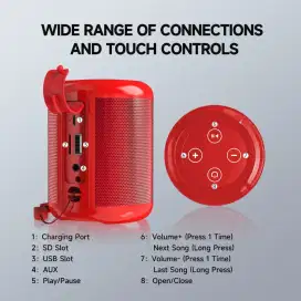 Speaker Bluetooth Merk 1Hora.