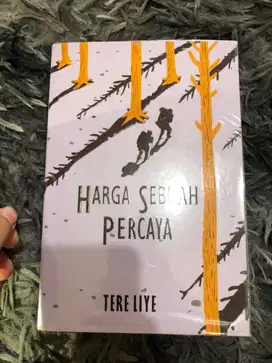 Novel baru ori berjudul harga sebuah percaya