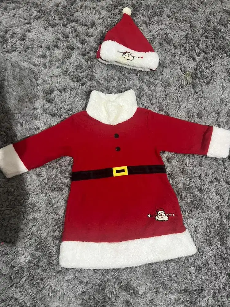 Kostum santa baby 2th