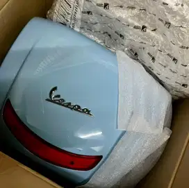 Top Box Support Vespa LX S Blue Capri 2024