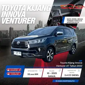 Toyota Kijang Innova Venturer Diesel AT Tahun 2022 Km 33 Rb Record