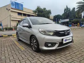 Pajak Hidup TDP 8,JT Honda Brio 1.2 New RS Bensin-AT Abu 2018