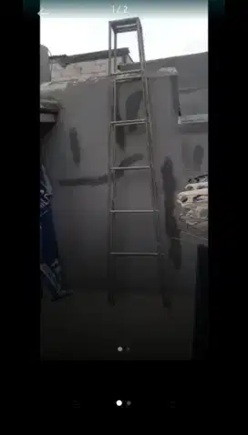 Di jual tangga lipat bahan besi tempa kuat tinggi 2,5m