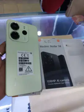REDMI NOTE 14 4G 8/128 BARU ORIGINAL GARANSI RESMI INDINESIA