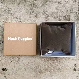 Preloved Kotak Jam Hush Puppies Golden Brown Original Watch Box Fulset