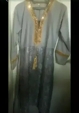 gamis abu abu dipercepat ambil.