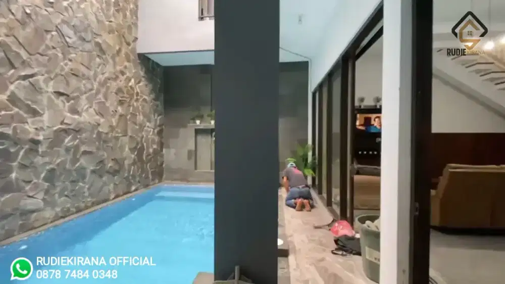 Dijual rumah privatesmimmingpool di perumahan taman yasmin kota bogor