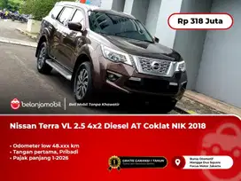 [ LOW KM ] Nissan Terra VL 2.5 4x2 Diesel AT Coklat 2018/2019