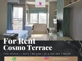 Disewakan Apartemen Cosmo Terrace Type Studio Full Furnished