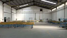 Jual cepat Pabrik balaraja luas 9000m2 SHM Gudang rapi siap pakai