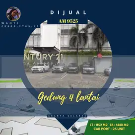 Gedung 4 Lantai Siap Guna di Ragunan Jakarta selatan
