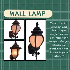 LAMPU DINDING AESTHETIC KLASIK