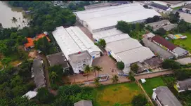 sewa gudang dibawah NJOP 2 ha di cikokol tangerang