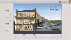 Ruko XLane Community Complex 3 Lantai Hadap Jalan BSD CITY