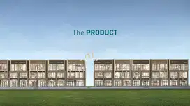 Ruko X Lane 3 Lantai di BSD City Hadap Jalan Harga Cuma 3.5M